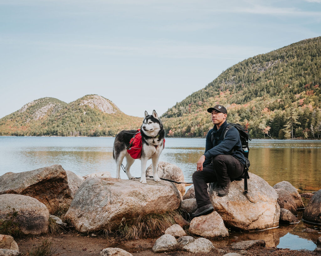 Jordan Pond at Acadia National Park