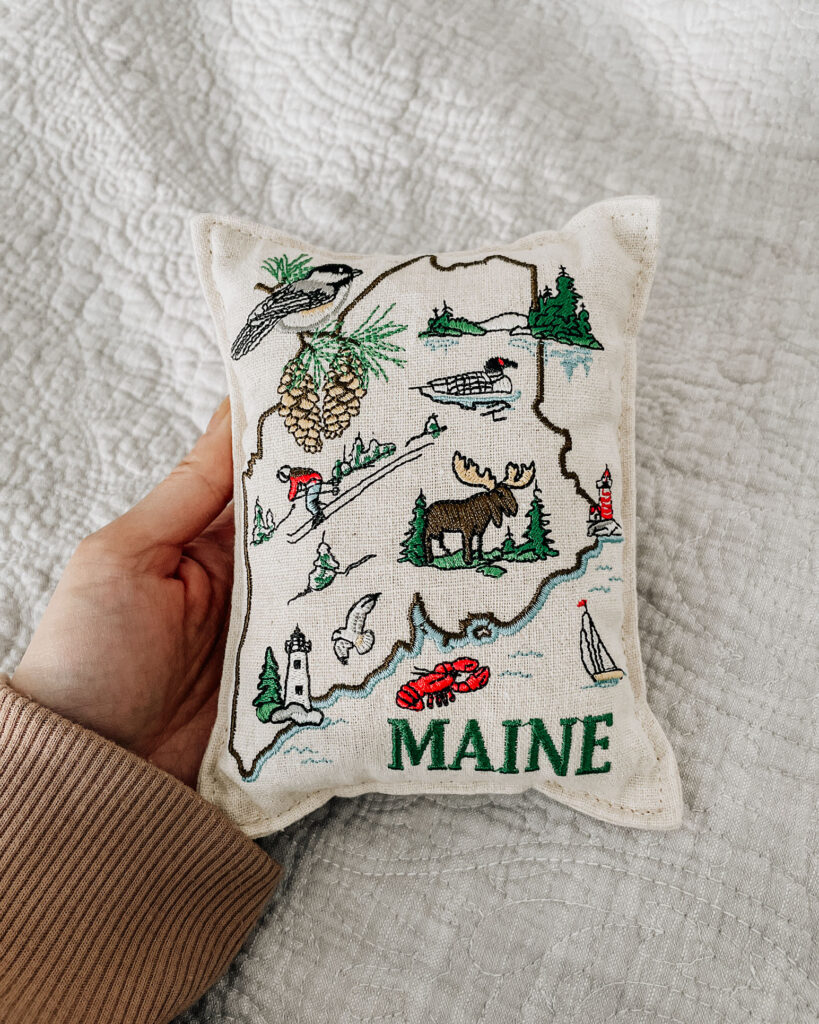 Maine Balsam Fir Stuffed Pillow