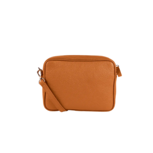 Quince Italian Leather Minimalist Crossbody Bag.