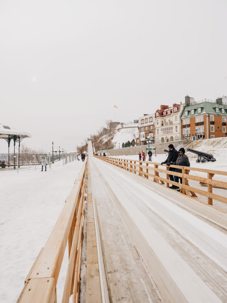 Christmas in Quebec Dufferin Terrace