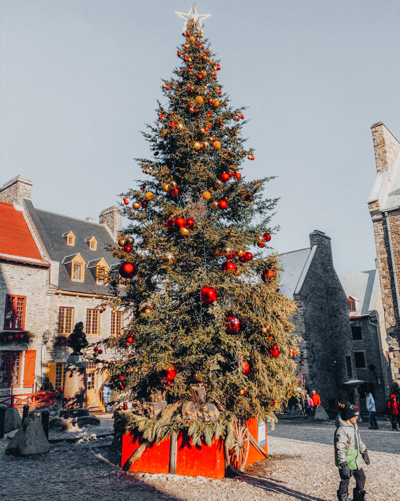 Christmas in Quebec | Place Royale