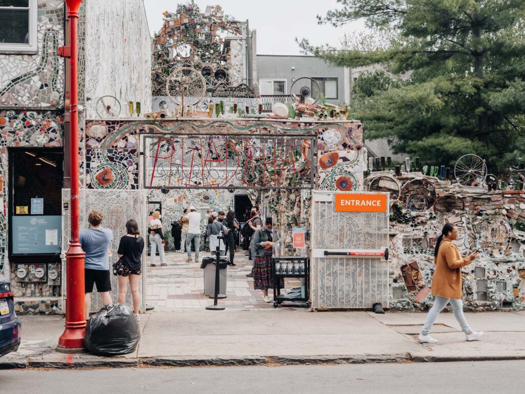 Magic Garden in dog-friendly Philadelphia.