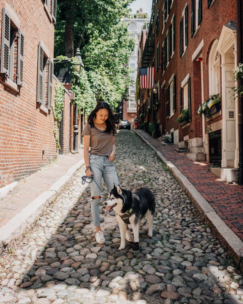 SIBE LIFE | Acorn Street in Beacon Hill | Dog-Friendly Boston