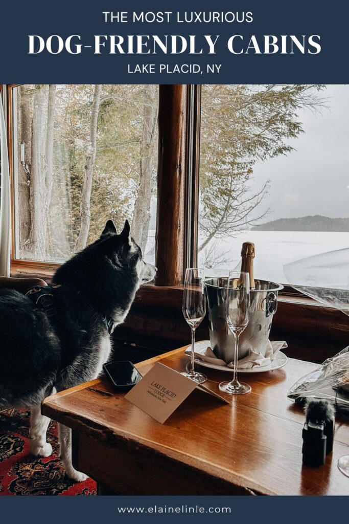 Luxury dog friendly cabins in Lake Placid, NY