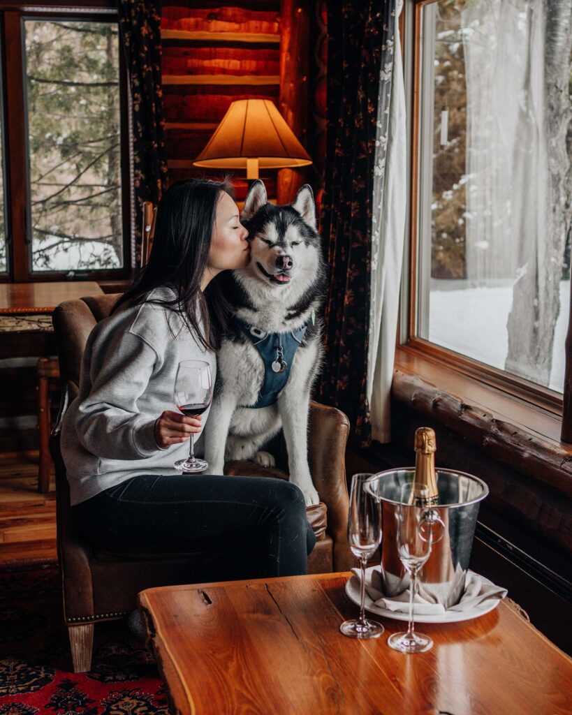 Lake Placid Dog Friendly Cabin Winter Getaway