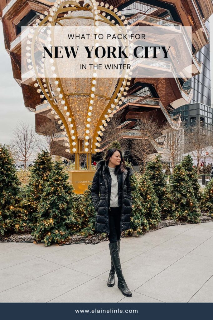 New York City Winter Packing List