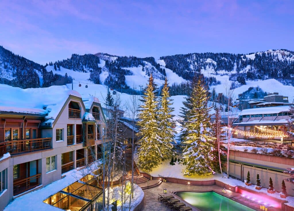 Dog Friendly Ski Resort, The Little Nell, Aspen, Colorado