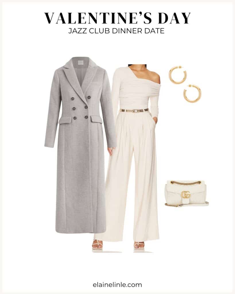 Valentine's day outfit, what to wear to a jazz club dinner date