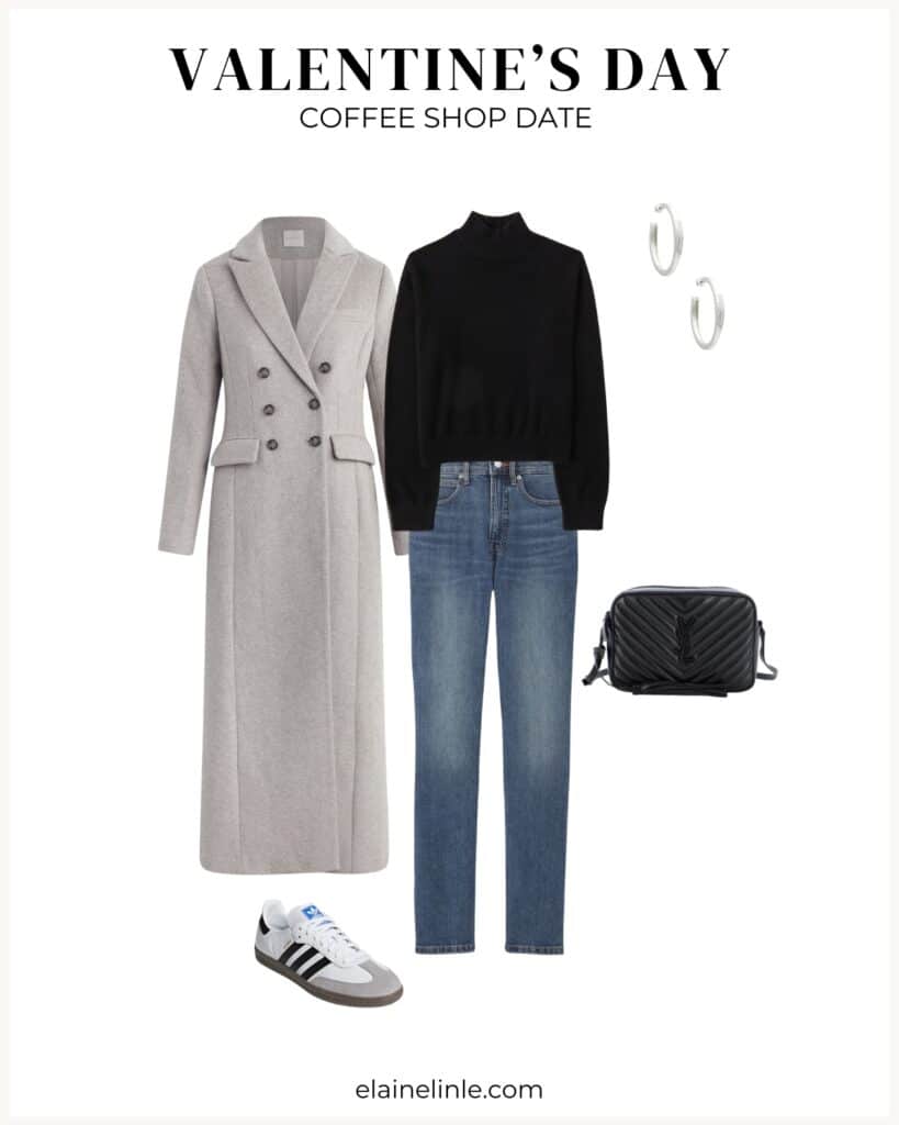 valentine's day outfit, what to wear on a coffee date
