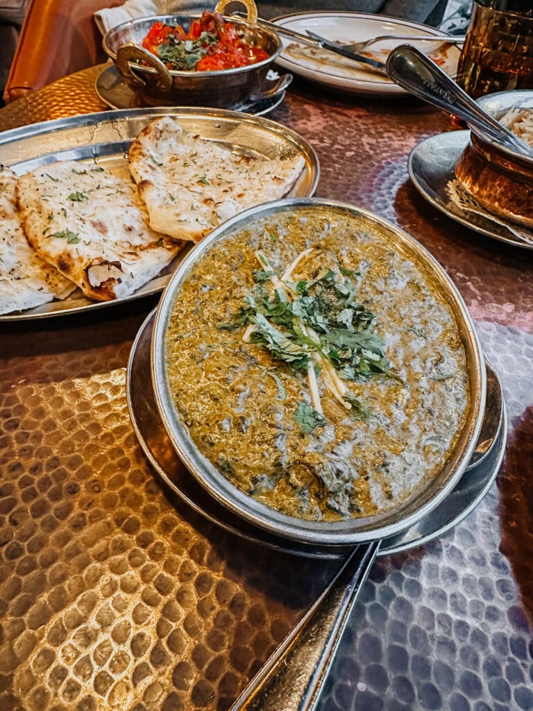 Montreal Restaurant at Le 409, Saag Paneer